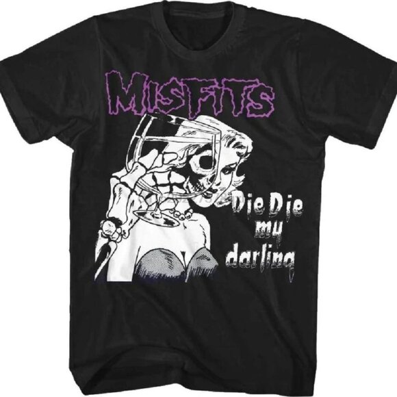 Chris G Other - Misfits T-Shirt Die Die My Darling Punk Rock Band Fan Graphic Retro Tee109
